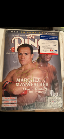 Signed ring magazine