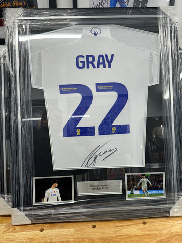 Archie gray signed back shirt